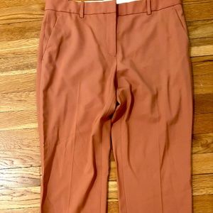 Theory Salmon Straight Leg Trouser